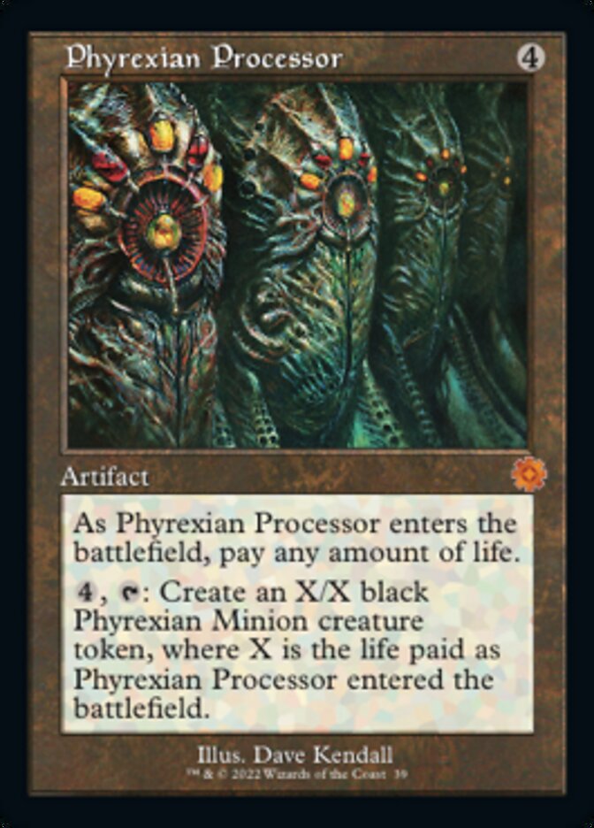 Phyrexian Processor (Retro) [The Brothers' War Retro Artifacts] | PLUS EV GAMES 