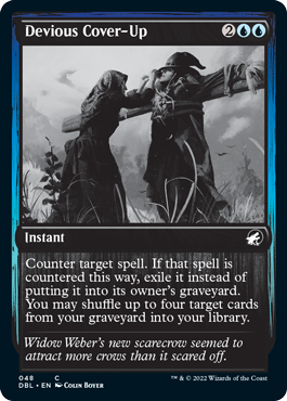 Devious Cover-Up [Innistrad: Double Feature] | PLUS EV GAMES 