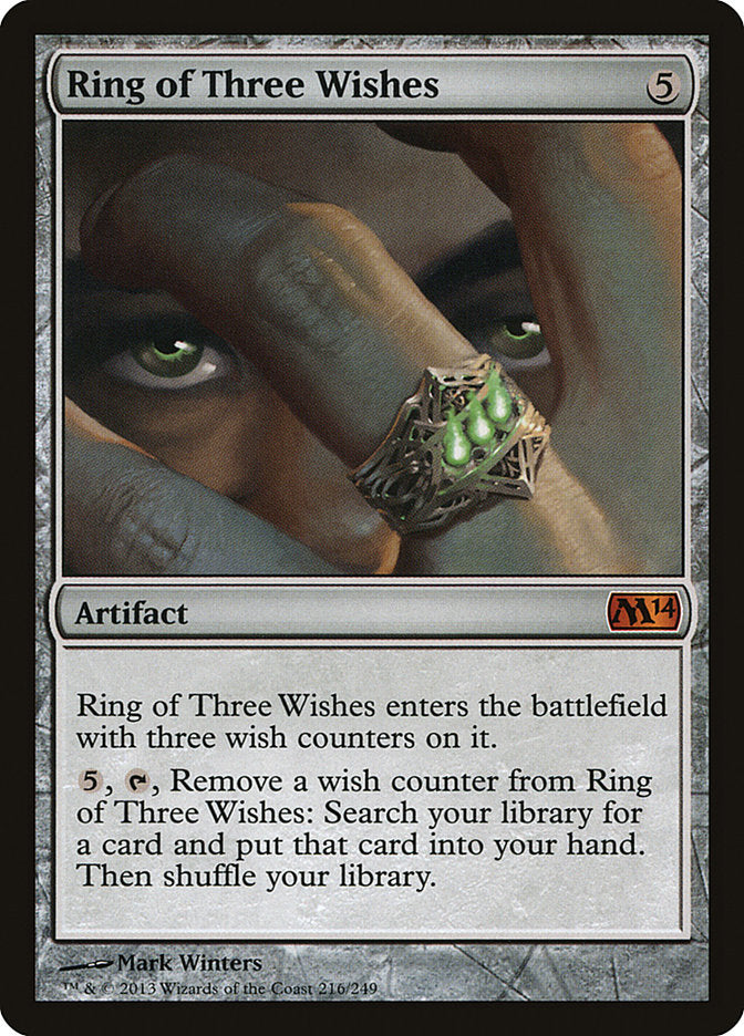 Ring of Three Wishes [Magic 2014] | PLUS EV GAMES 