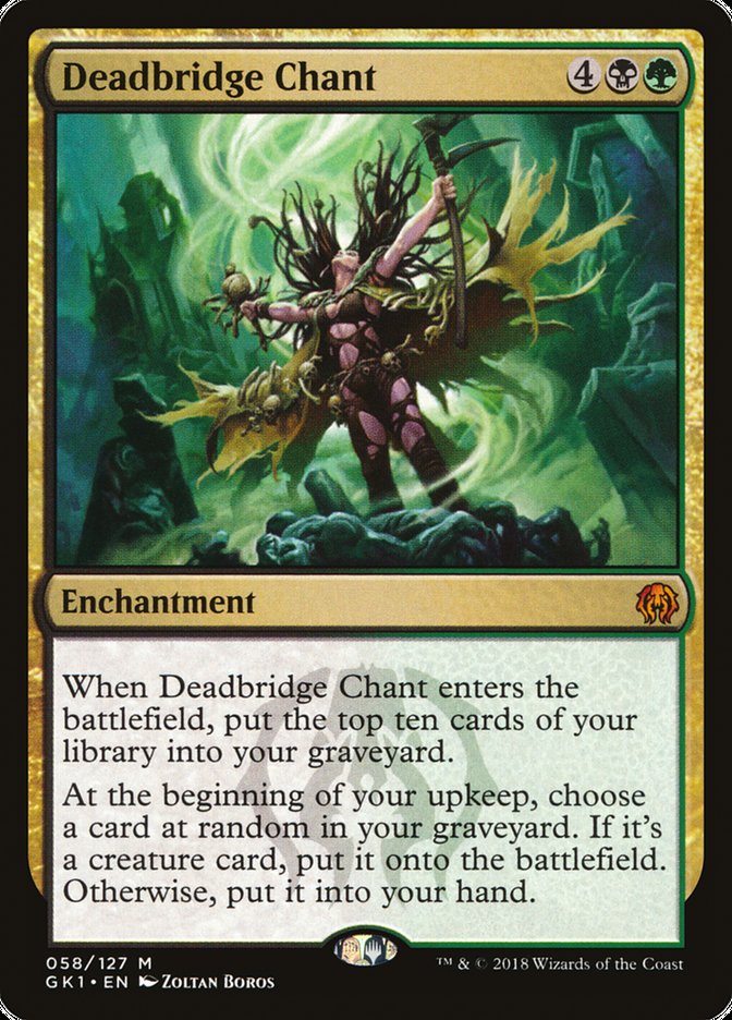 Deadbridge Chant [Guilds of Ravnica Guild Kit] | PLUS EV GAMES 