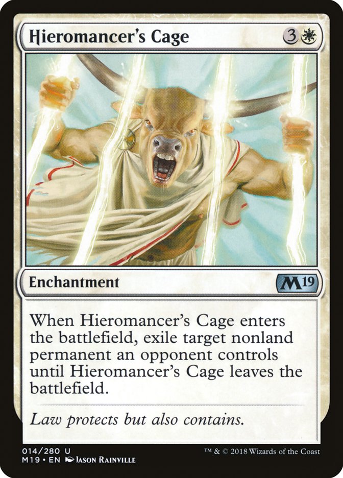 Hieromancer's Cage [Core Set 2019] | PLUS EV GAMES 