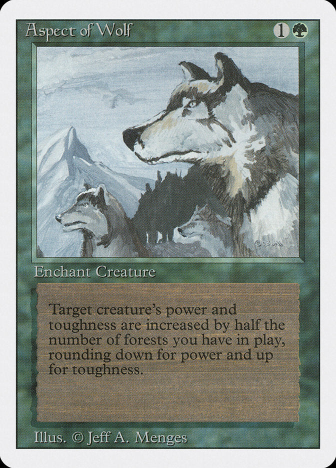 Aspect of Wolf [Revised Edition] | PLUS EV GAMES 