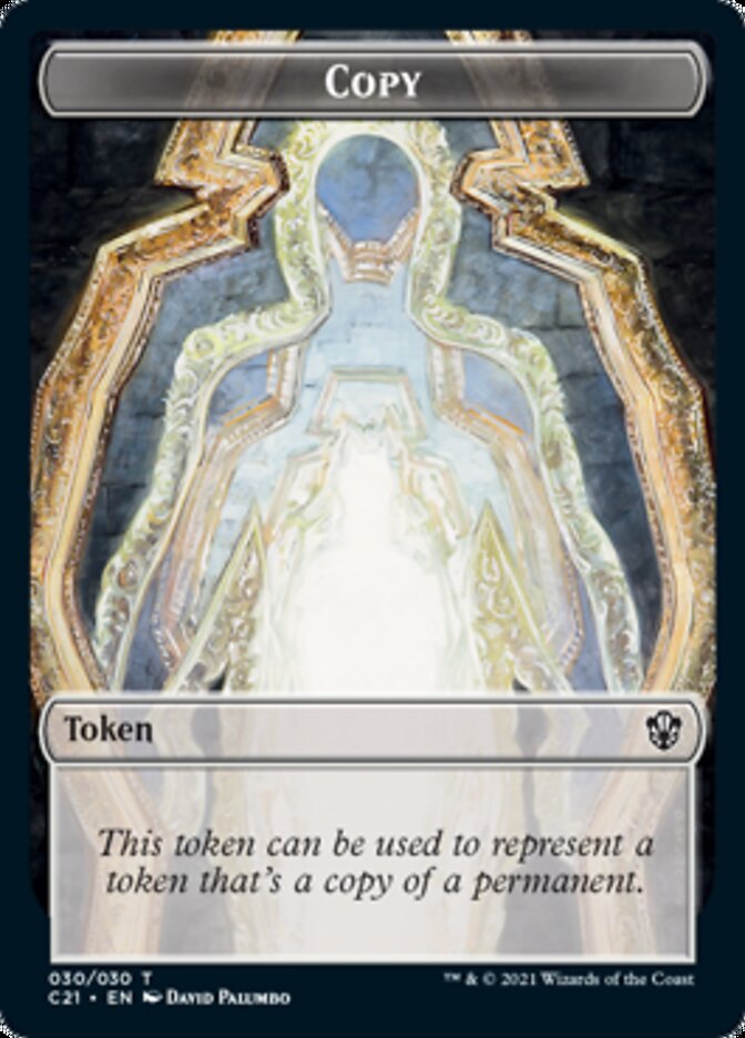 Copy // Fractal Token [Commander 2021 Tokens] | PLUS EV GAMES 