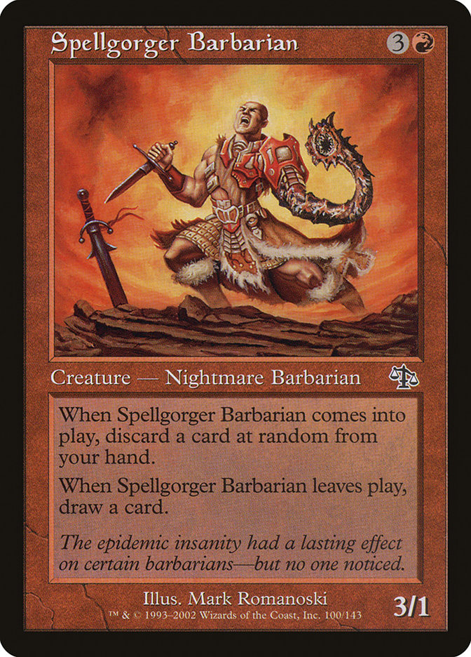 Spellgorger Barbarian [Judgment] | PLUS EV GAMES 