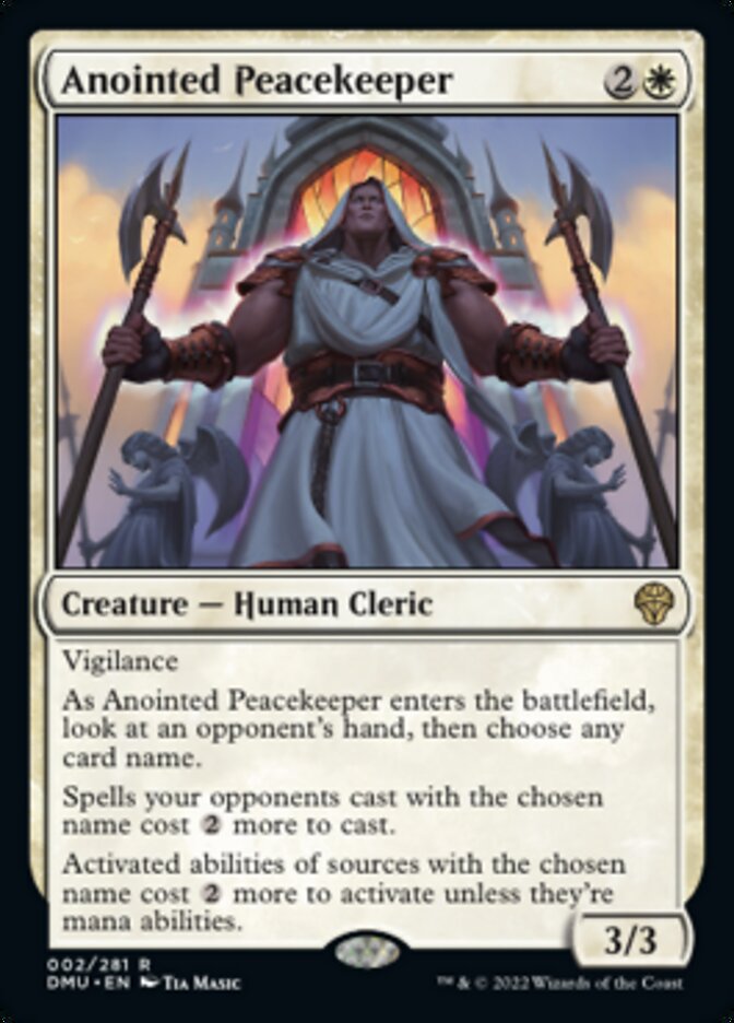 Anointed Peacekeeper [Dominaria United] | PLUS EV GAMES 