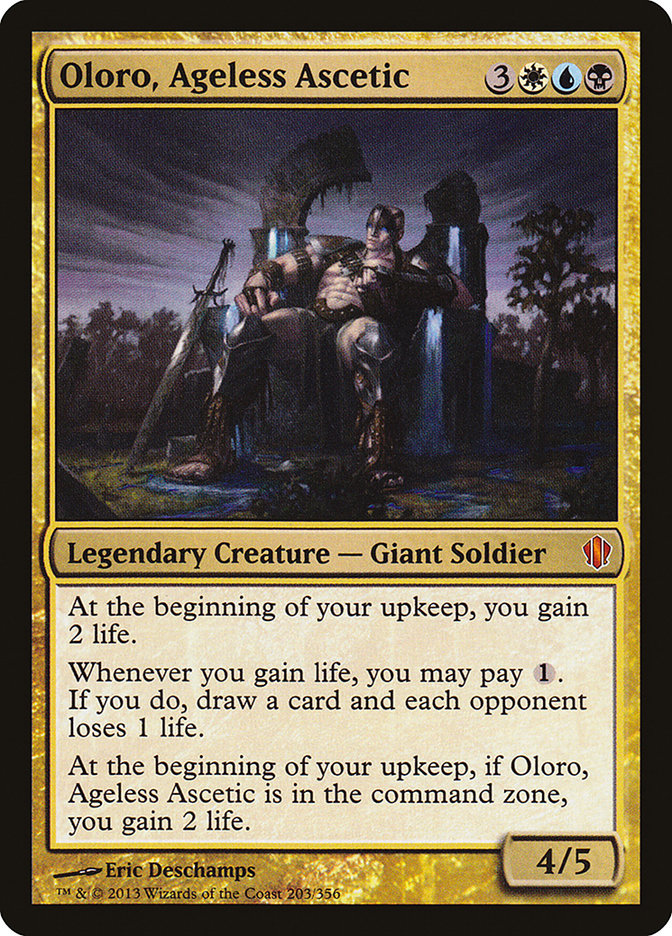 Oloro, Ageless Ascetic [Commander 2013] | PLUS EV GAMES 