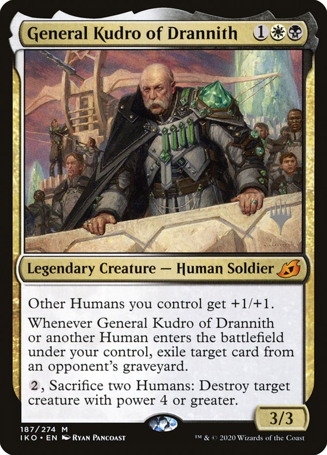 General Kudro of Drannith (Promo Pack) [Ikoria: Lair of Behemoths Promos] | PLUS EV GAMES 