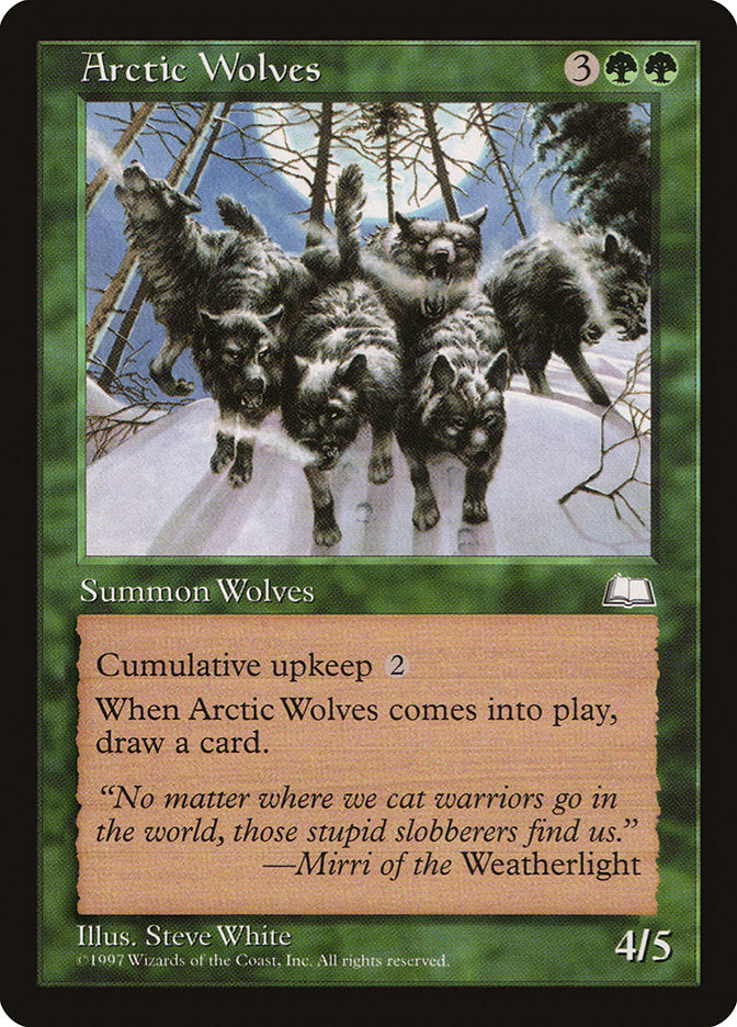 Arctic Wolves [Weatherlight] | PLUS EV GAMES 