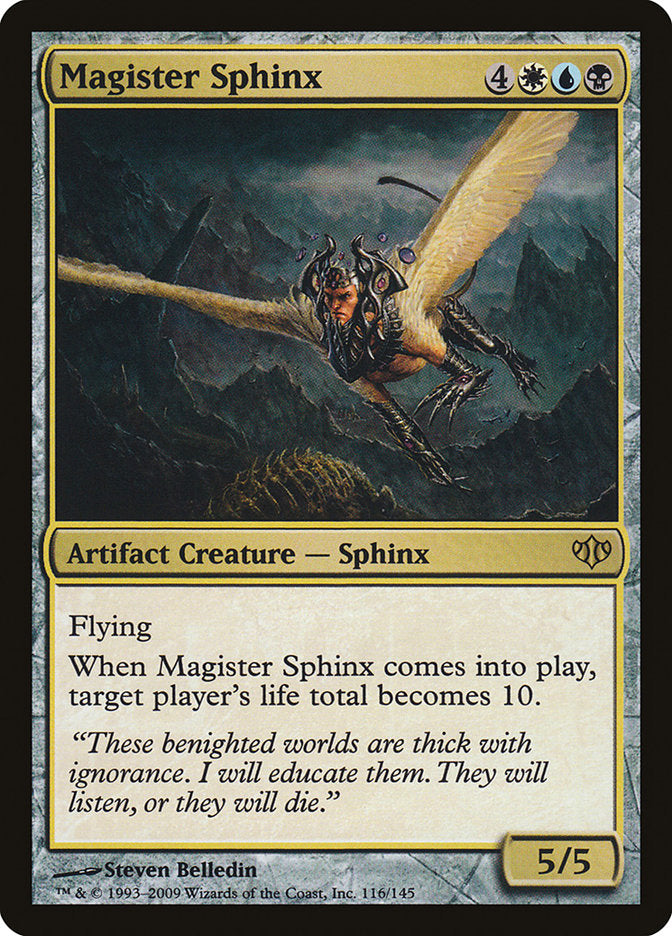 Magister Sphinx [Conflux] | PLUS EV GAMES 