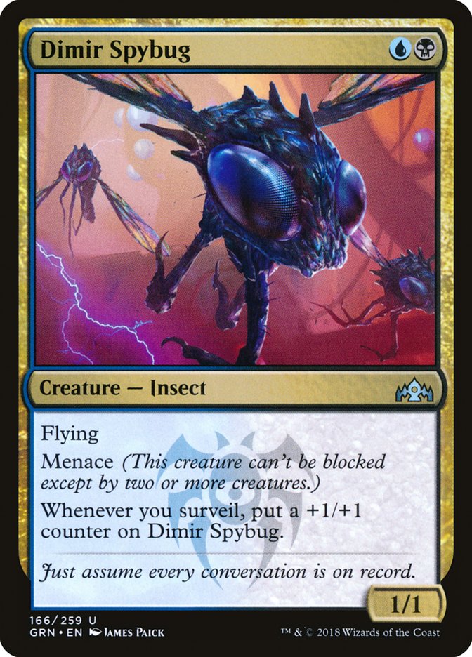 Dimir Spybug [Guilds of Ravnica] | PLUS EV GAMES 