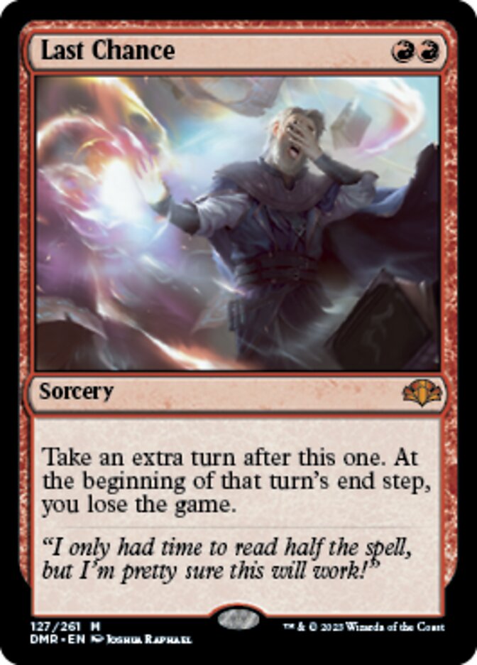 Last Chance [Dominaria Remastered] | PLUS EV GAMES 