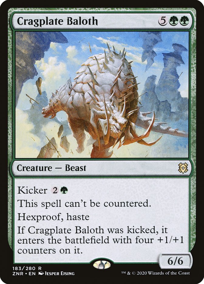 Cragplate Baloth [Zendikar Rising] | PLUS EV GAMES 