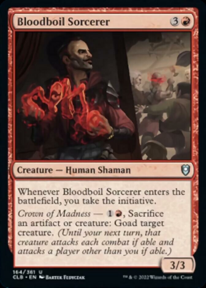 Bloodboil Sorcerer [Commander Legends: Battle for Baldur's Gate] | PLUS EV GAMES 