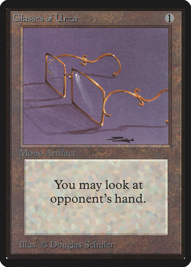 Glasses of Urza [Limited Edition Beta] | PLUS EV GAMES 