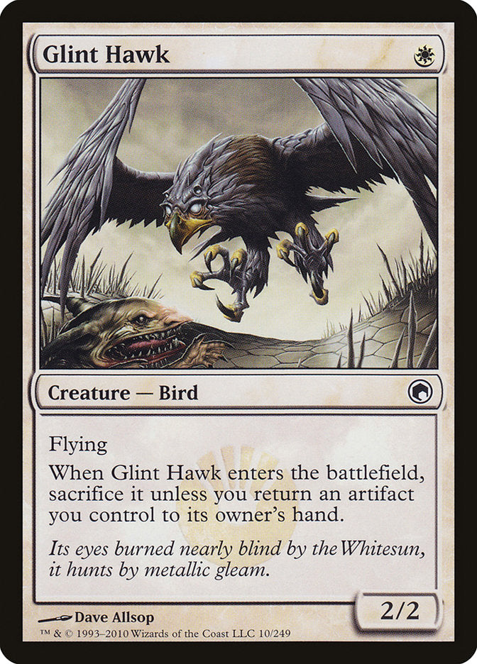 Glint Hawk [Scars of Mirrodin] | PLUS EV GAMES 