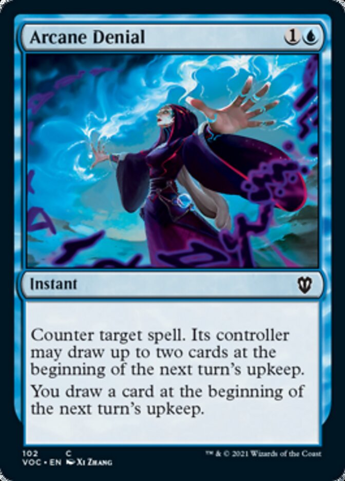 Arcane Denial [Innistrad: Crimson Vow Commander] | PLUS EV GAMES 