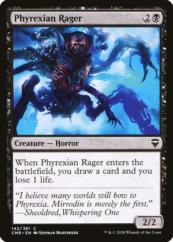 Phyrexian Rager [Commander Legends] | PLUS EV GAMES 