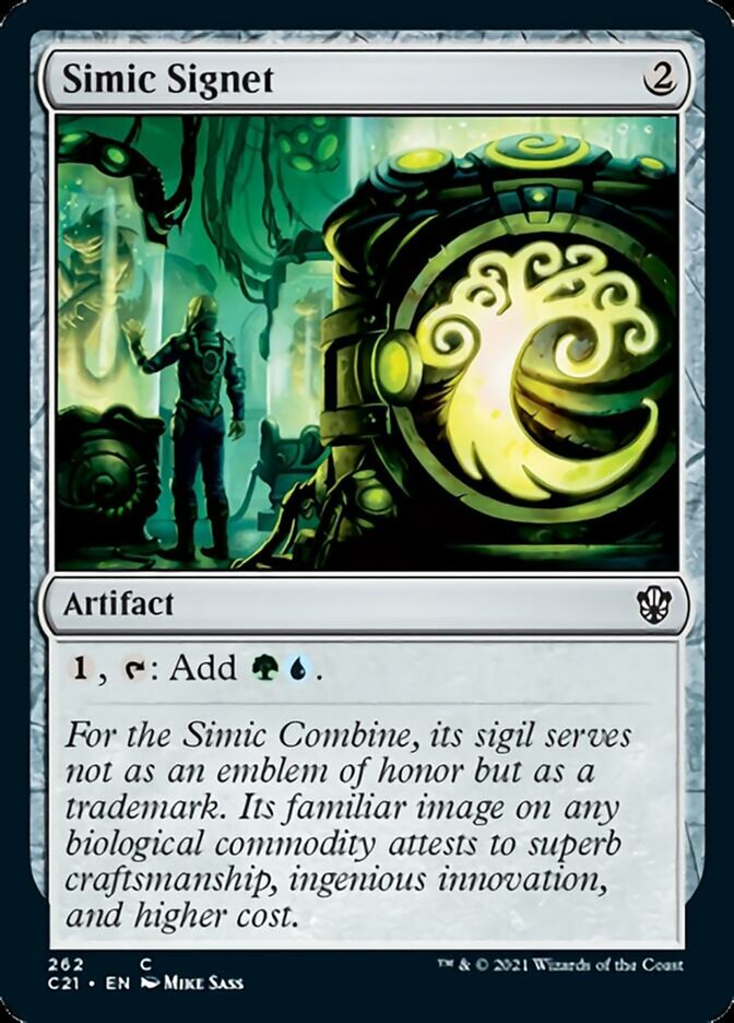 Simic Signet [Commander 2021] | PLUS EV GAMES 