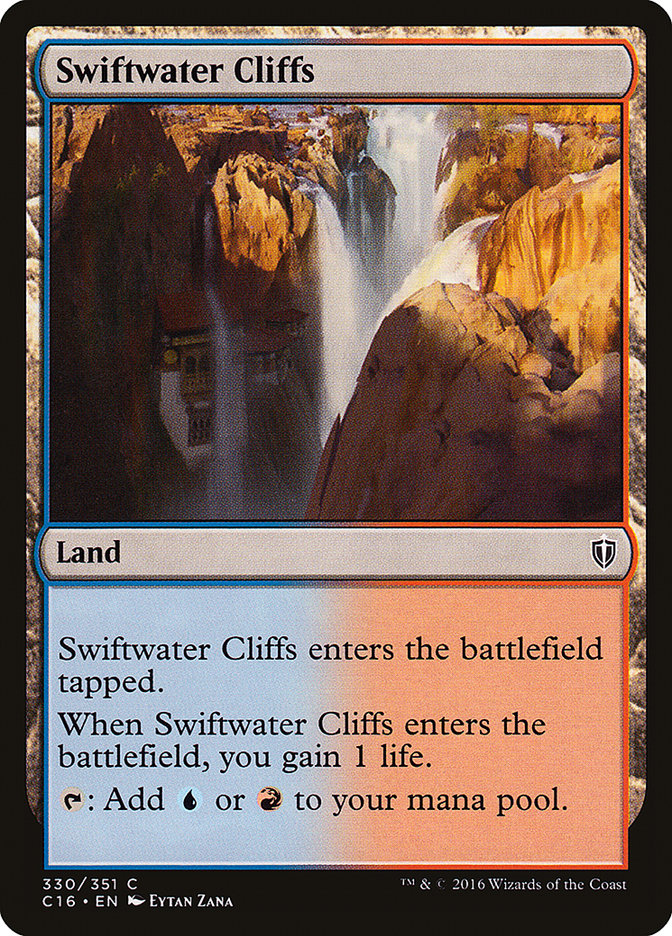 Swiftwater Cliffs [Commander 2016] | PLUS EV GAMES 