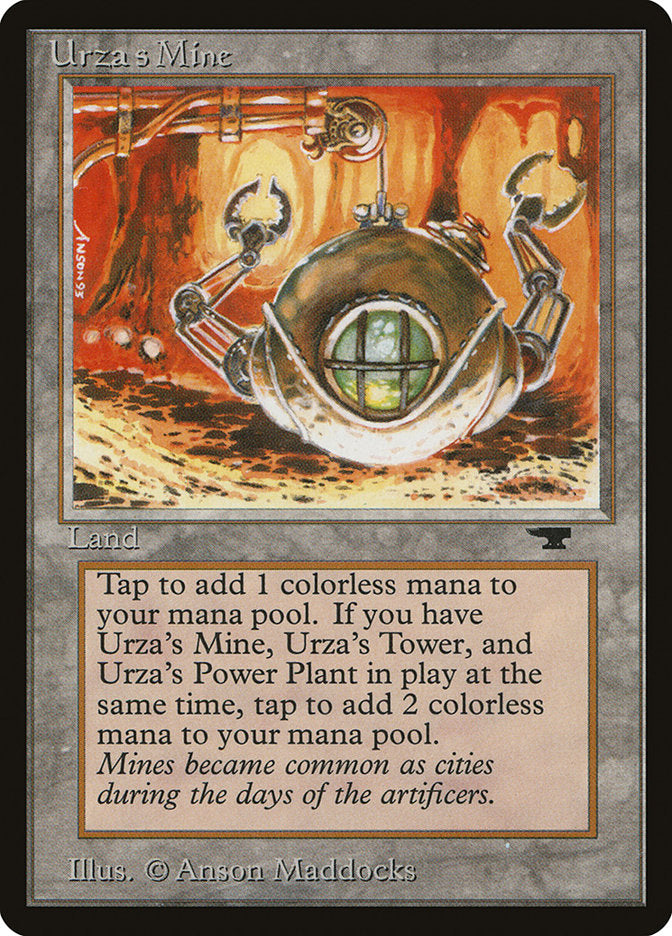 Urza's Mine (Orange Background) [Antiquities] | PLUS EV GAMES 