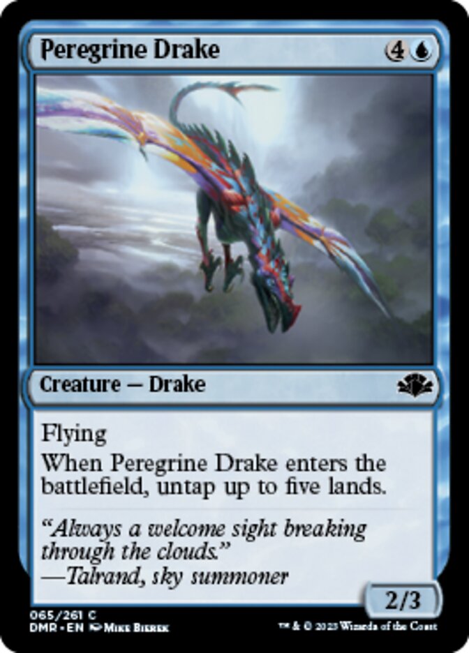 Peregrine Drake [Dominaria Remastered] | PLUS EV GAMES 