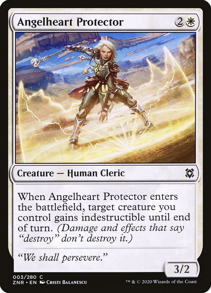 Angelheart Protector [Zendikar Rising] | PLUS EV GAMES 