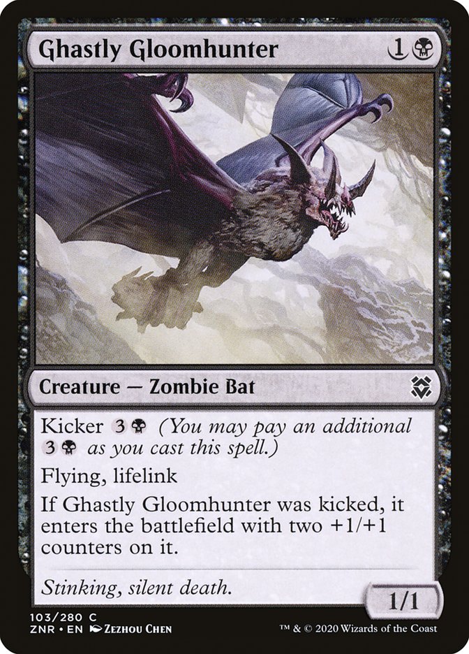 Ghastly Gloomhunter [Zendikar Rising] | PLUS EV GAMES 