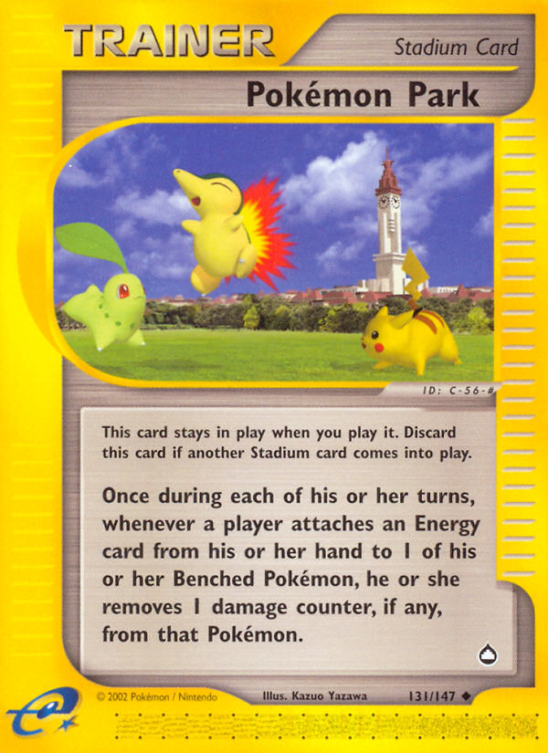 Pokemon Park (131/147) [Aquapolis] | PLUS EV GAMES 