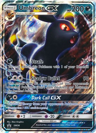 Umbreon GX (SM36) (Jumbo Card) [Sun & Moon: Black Star Promos] | PLUS EV GAMES 