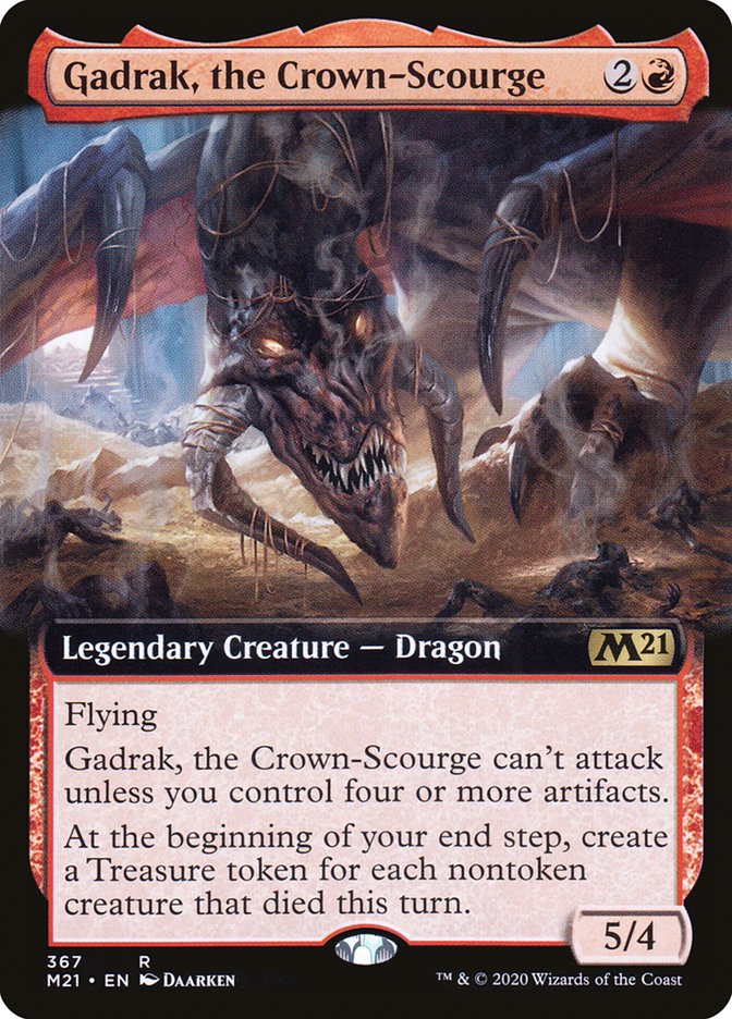 Gadrak, the Crown-Scourge (Extended) [Core Set 2021] | PLUS EV GAMES 