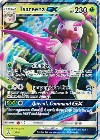 Tsareena GX (SM56) (Jumbo Card) [Sun & Moon: Black Star Promos] | PLUS EV GAMES 