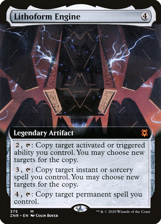 Lithoform Engine (Extended) [Zendikar Rising Extended Art] | PLUS EV GAMES 