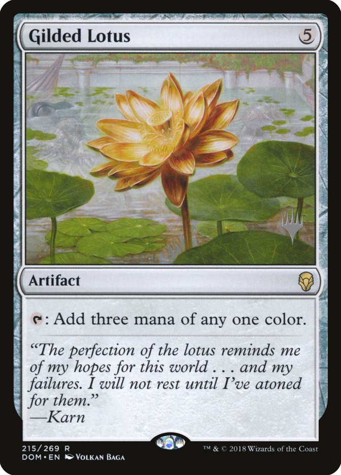 Gilded Lotus (Promo Pack) [Dominaria Promos] | PLUS EV GAMES 