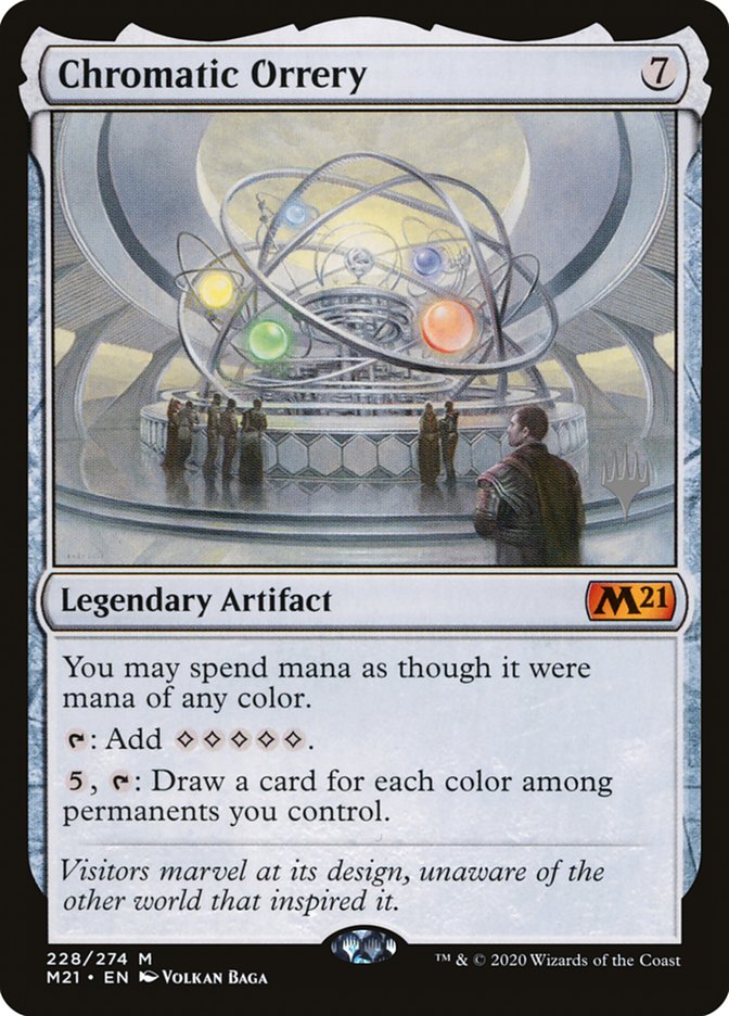 Chromatic Orrery (Promo Pack) [Core Set 2021 Promos] | PLUS EV GAMES 