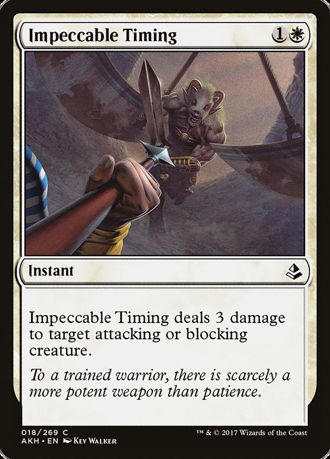 Impeccable Timing [Amonkhet] | PLUS EV GAMES 