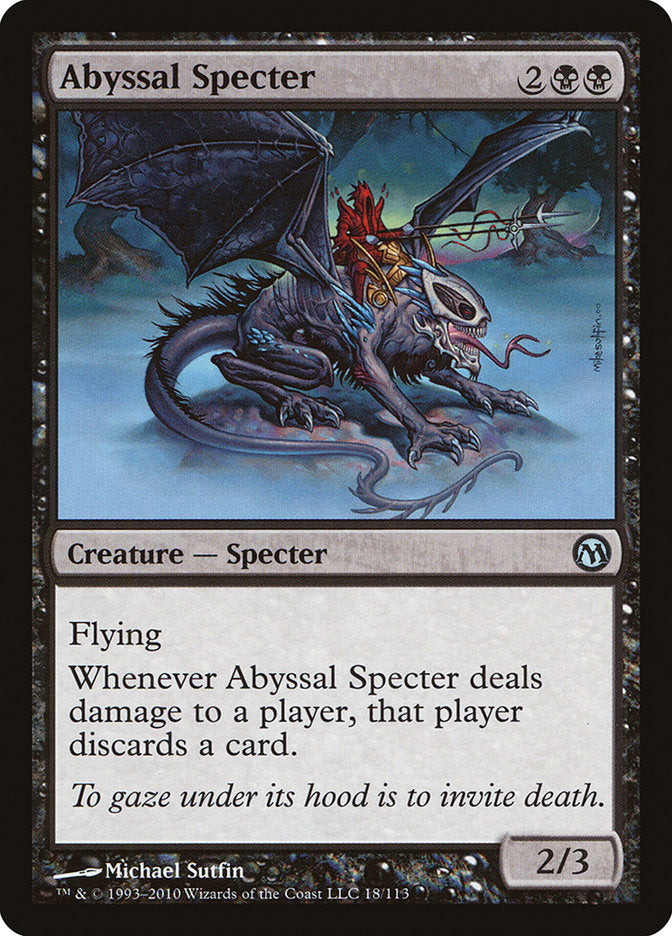 Abyssal Specter [Duels of the Planeswalkers] | PLUS EV GAMES 