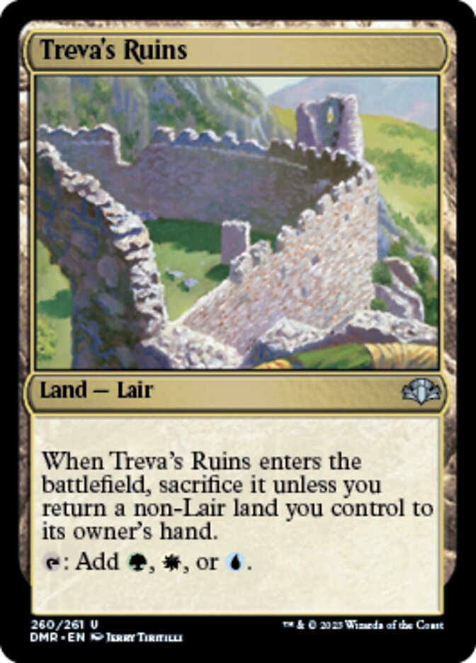 Treva's Ruins [Dominaria Remastered] | PLUS EV GAMES 