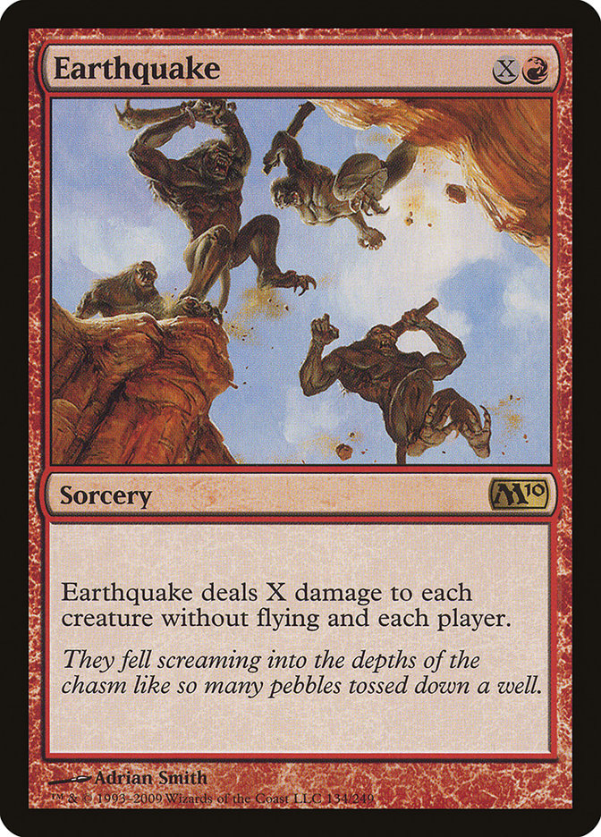 Earthquake [Magic 2010] | PLUS EV GAMES 