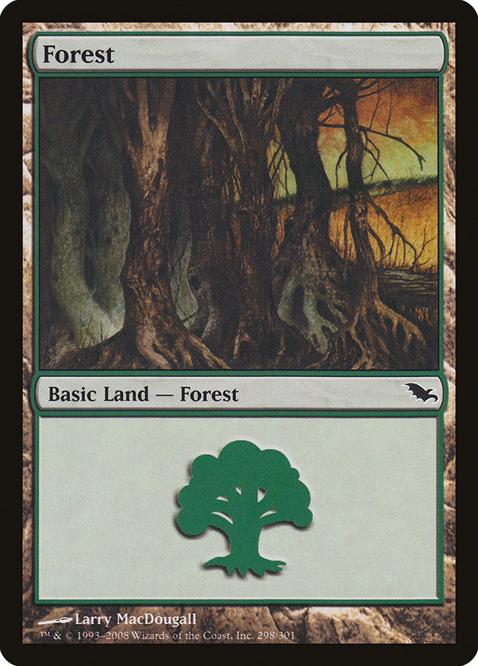 Forest (298) [Shadowmoor] | PLUS EV GAMES 