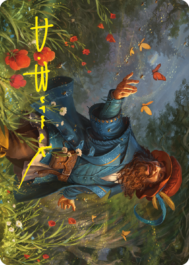 Tom Bombadil Art Card (Gold-Stamped Signature) [The Lord of the Rings: Tales of Middle-earth Art Series] | PLUS EV GAMES 