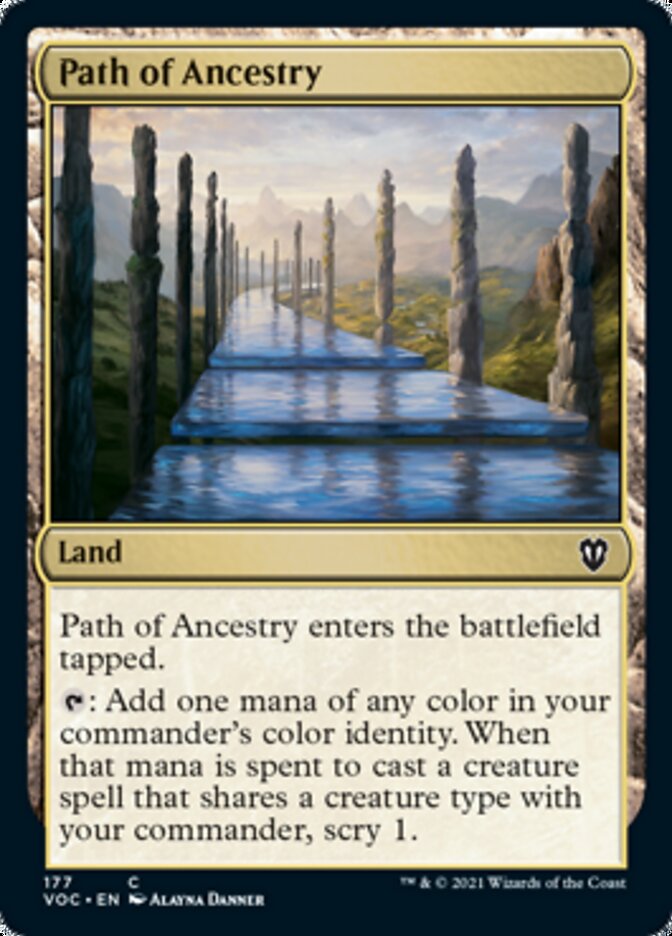 Path of Ancestry [Innistrad: Crimson Vow Commander] | PLUS EV GAMES 