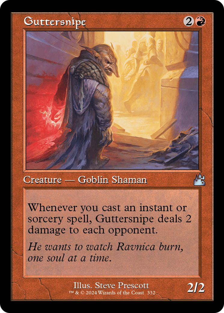 Guttersnipe (Retro Frame) [Ravnica Remastered] | PLUS EV GAMES 