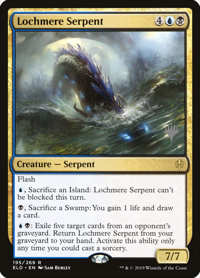 Lochmere Serpent (Promo Pack) [Throne of Eldraine Promos] | PLUS EV GAMES 