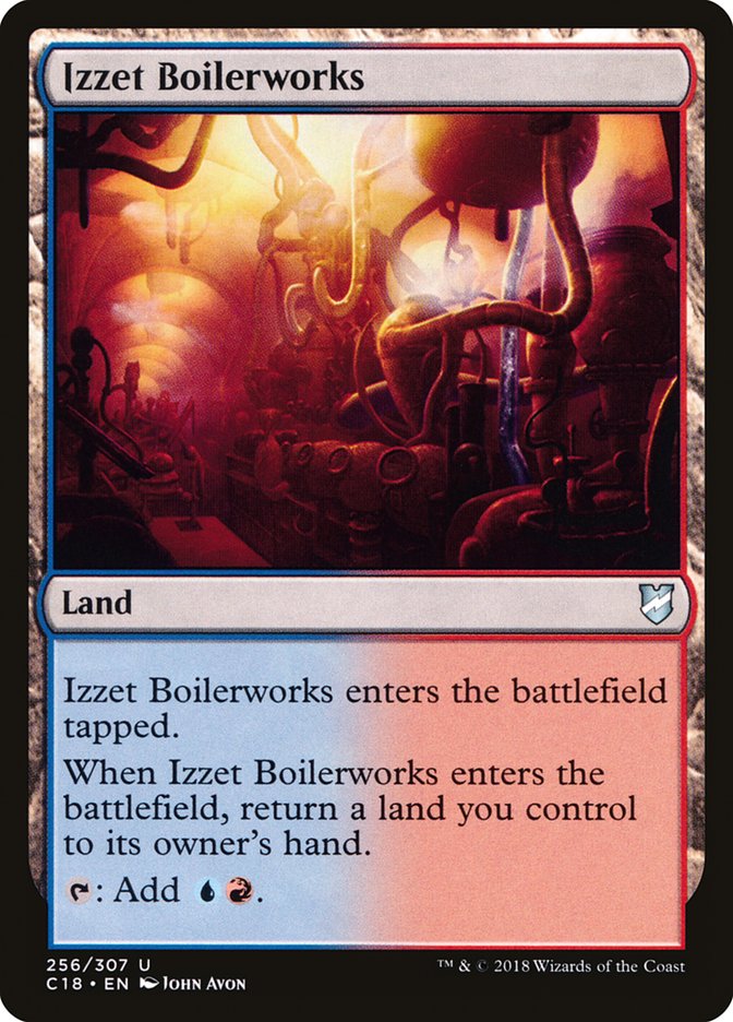 Izzet Boilerworks [Commander 2018] | PLUS EV GAMES 