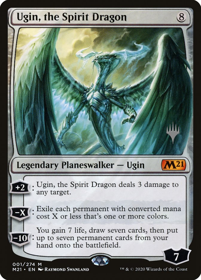 Ugin, the Spirit Dragon (Promo Pack) [Core Set 2021 Promos] | PLUS EV GAMES 