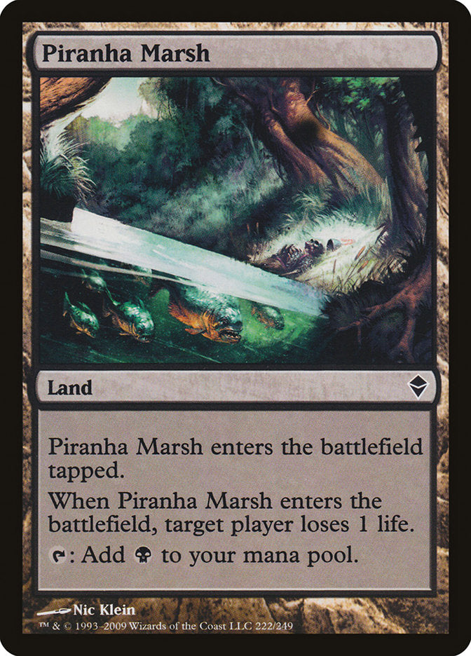 Piranha Marsh [Zendikar] | PLUS EV GAMES 