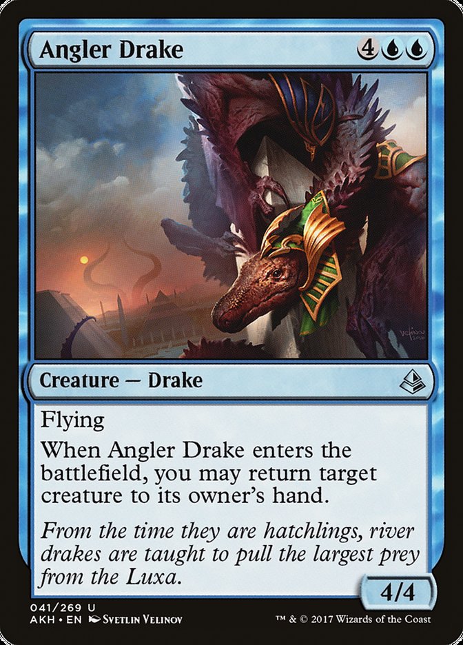 Angler Drake [Amonkhet] | PLUS EV GAMES 