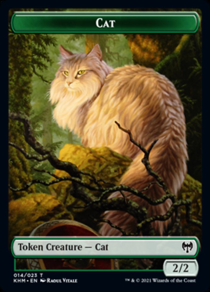 Cat Token [Kaldheim Tokens] | PLUS EV GAMES 