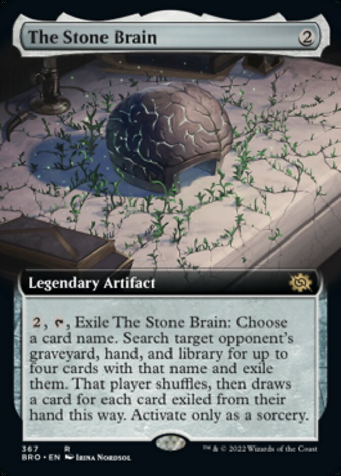 The Stone Brain (Extended Art) [The Brothers' War] | PLUS EV GAMES 