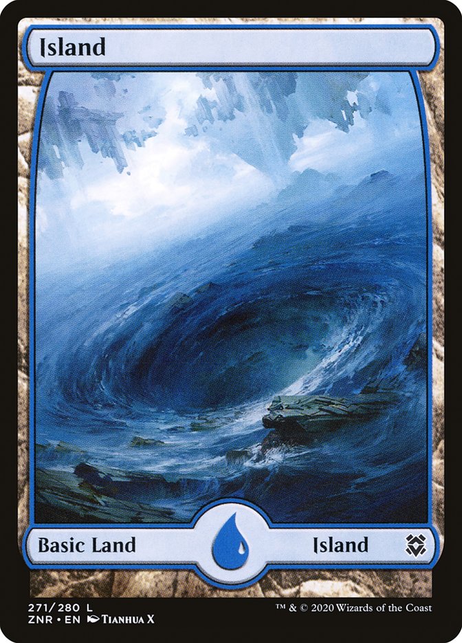 Island (271) [Zendikar Rising] | PLUS EV GAMES 